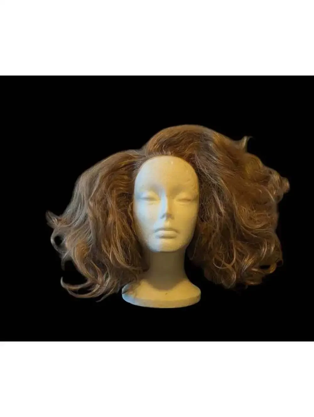 Blonde Curly Lace Front Drag Wig
